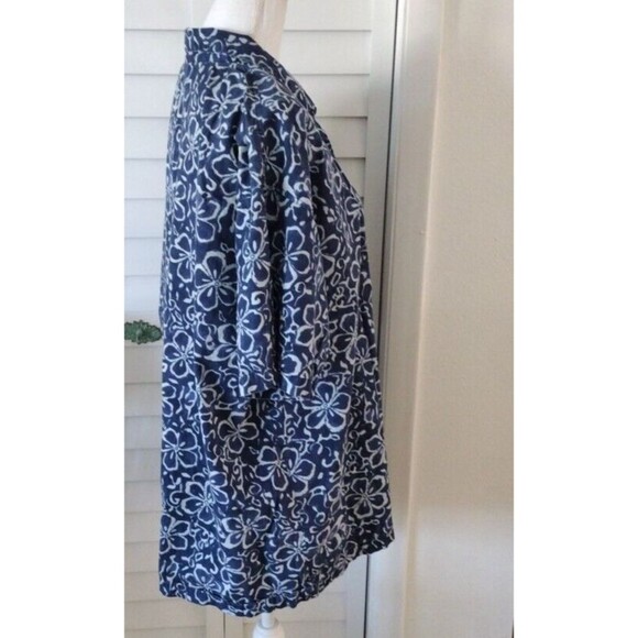 Ralph Lauren Polo Tropical button‎ front Unisex Cotton Pajama Top L/XL - Picture 4 of 8